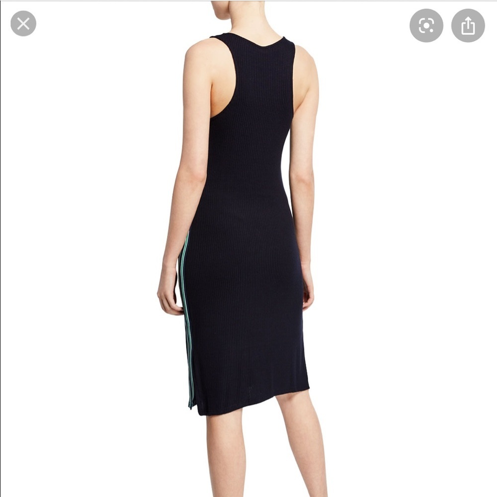 Cupcakes and Cashmere Merci Ribbed Knit Tank Dress Size M Navy Blue NWT - Picture 6 of 7